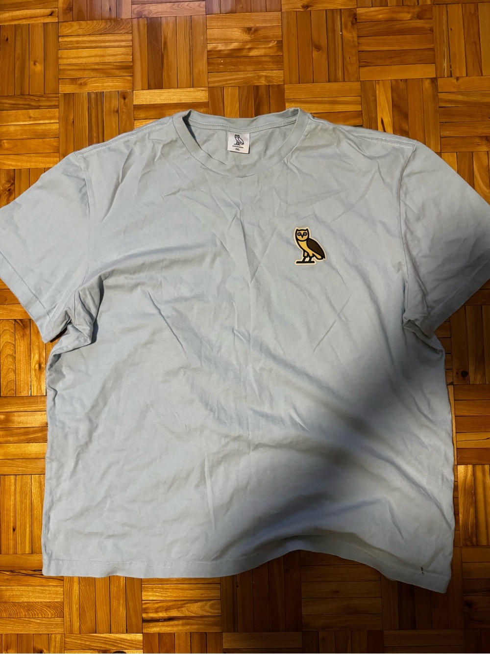 Ovo Logo Light Blue Men’s T-Shirt